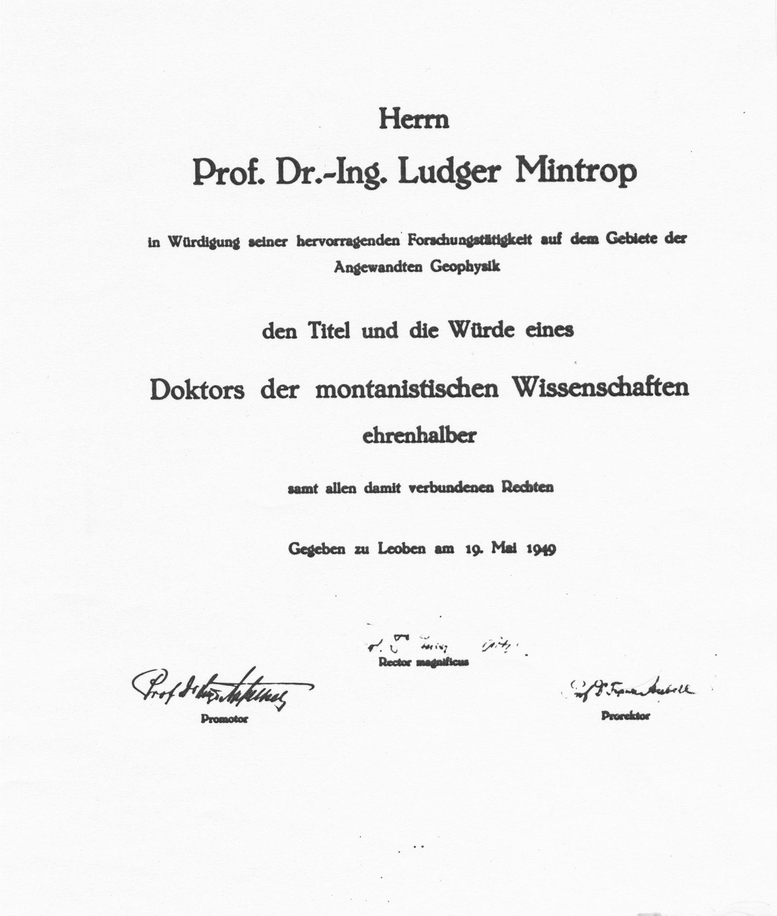 29 Ehrendoktor