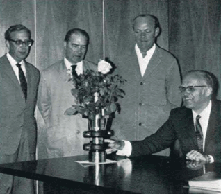 Der 100. Luftpulser, fertiggestellt im September 1970