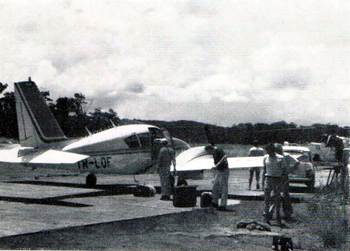 Flughafen in Gamba