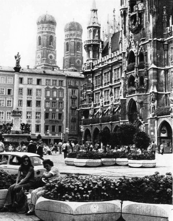 Das Herz Münchens, der Stadt mit Herz