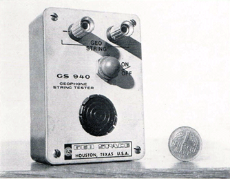Geophonketten-Tester